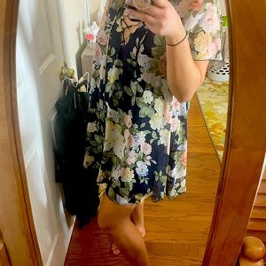 Show me your mumu Kylie lace up mini dress